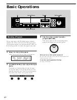 Preview for 10 page of Sony DPS-V55M Operating Instructions Manual