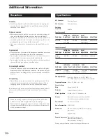 Preview for 20 page of Sony DPS-V55M Operating Instructions Manual