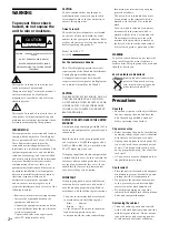 Preview for 2 page of Sony DPS-V77 Operating Instructions Manual