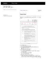 Preview for 17 page of Sony DPT-CP1 Help Manual