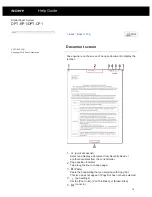 Preview for 19 page of Sony DPT-CP1 Help Manual