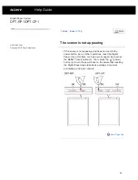 Preview for 102 page of Sony DPT-CP1 Help Manual