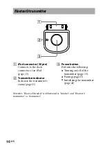 Предварительный просмотр 10 страницы Sony DR-BT101IK Operating Instructions Manual