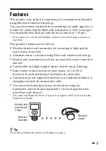 Preview for 7 page of Sony DR-BT21iK
DR-BT21G Operating Instructions Manual