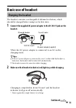 Preview for 11 page of Sony DR-BT21iK
DR-BT21G Operating Instructions Manual