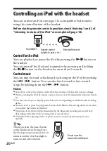 Preview for 20 page of Sony DR-BT21iK
DR-BT21G Operating Instructions Manual