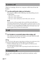 Preview for 30 page of Sony DR-BT21iK
DR-BT21G Operating Instructions Manual