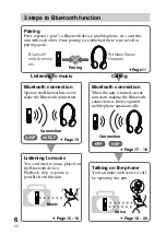 Предварительный просмотр 6 страницы Sony DR BT22iK - Headphones - Semi-open Operating Instructions Manual