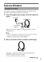 Предварительный просмотр 11 страницы Sony DR-BT22iK Operating Instructions Manual