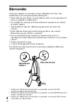 Preview for 30 page of Sony DR-BT50 - Stereo Bluetooth Headset Operating Instructions Manual