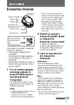 Preview for 39 page of Sony DR-BT50 - Stereo Bluetooth Headset Operating Instructions Manual