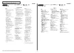 Preview for 2 page of Sony DR-CX530E Service Manual