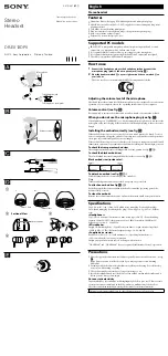 Sony DR-EX13DPV Operating Instructions предпросмотр