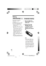 Preview for 10 page of Sony DRC-BT15 Operating Instructions Manual