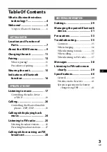 Предварительный просмотр 3 страницы Sony DRC-BT60 Operating Instructions Manual