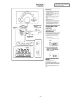 Предварительный просмотр 3 страницы Sony Dream Machine ICF-C795RC Service Manual