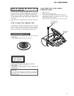 Preview for 3 page of Sony DREAM MACHINE ICF-CD830 Service Manual