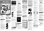 Preview for 2 page of Sony Dream Machine XDR-CD70DAB Operating Instructions