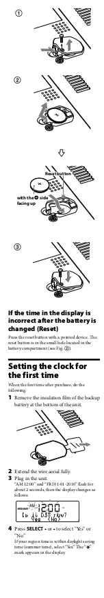 Preview for 6 page of Sony Dream Machine XDR-DS12iP User Manual