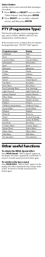 Preview for 16 page of Sony Dream Machine XDR-DS12iP User Manual