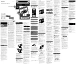 Sony Dream Machine Reference Manual предпросмотр