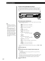 Preview for 12 page of Sony Drive Operating Instructions Manual