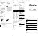 Sony DRU-530AX Product Information preview