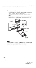 Предварительный просмотр 12 страницы Sony DRU-810A Operating Instructions Manual