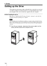 Preview for 10 page of Sony DRU-820A Operating Instructions Manual