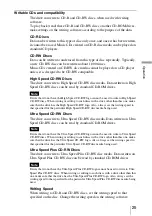 Preview for 25 page of Sony DRU-820A Operating Instructions Manual