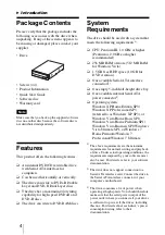 Preview for 4 page of Sony DRU-880S Operating Instructions Manual