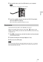 Preview for 15 page of Sony DRX-720UL Operating Instructions Manual