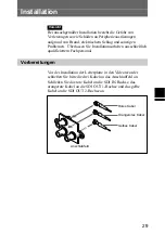 Preview for 29 page of Sony DSBK-160 Installation Instructions Manual