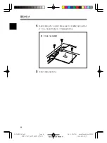 Предварительный просмотр 8 страницы Sony DSBK-1601 Installation Instructions Manual