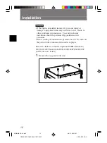 Предварительный просмотр 12 страницы Sony DSBK-1601 Installation Instructions Manual