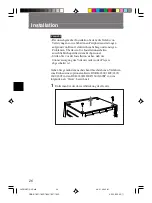 Предварительный просмотр 26 страницы Sony DSBK-1601 Installation Instructions Manual