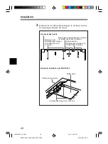 Предварительный просмотр 28 страницы Sony DSBK-1601 Installation Instructions Manual