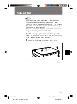 Предварительный просмотр 33 страницы Sony DSBK-1601 Installation Instructions Manual