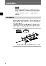 Preview for 10 page of Sony DSBK-180 Installation Instructions Manual