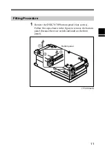 Preview for 11 page of Sony DSBK-180 Installation Instructions Manual