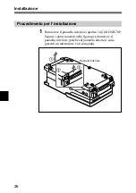 Preview for 26 page of Sony DSBK-180 Installation Instructions Manual