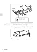 Preview for 54 page of Sony DSBK-1820 Installation Instructions Manual