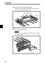 Предварительный просмотр 46 страницы Sony DSBK-210 Installation Instructions Manual