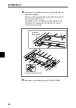 Предварительный просмотр 62 страницы Sony DSBK-210 Installation Instructions Manual