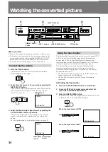 Предварительный просмотр 34 страницы Sony DSC-1024G Operating Instructions Manual