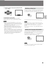 Предварительный просмотр 35 страницы Sony DSC-1024G Operating Instructions Manual