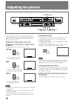 Предварительный просмотр 36 страницы Sony DSC-1024G Operating Instructions Manual