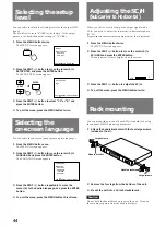 Preview for 44 page of Sony DSC-1024G Operating Instructions Manual