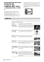 Preview for 58 page of Sony DSC-D770 - Cyber-shot Digital Still Camera Operation Manual