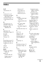 Preview for 127 page of Sony DSC-F1 Operating Instructions Manual